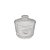 Frasco para Perfumaria de Vidro Largo - Picolo Transparente - 240ml - 1 unidade - Rizzo - Imagem 1