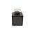 Frasco para Perfumaria de Vidro Cubo - Liverpool Preto - 50ml - 1 unidade - Rizzo - Imagem 1