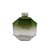 Frasco para Perfumaria de Vidro Retângular - Difusor Verde/Transparente Degradê - 180ml - 1 unidade - Rizzo - Imagem 1