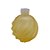 Frasco para Perfumaria de Vidro Redondo - Aspiral Ambar Ouro - 270ml - 1 unidade - Rizzo - Imagem 1