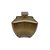 Frasco para Perfumaria de Vidro Estrela - Fosco Ouro - 280ml - 1 unidade - Rizzo - Imagem 1