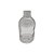 Frasco para Perfumaria de Vidro Redondo - Barcelona Cristal - 200ml - 1 unidade - Rizzo - Imagem 1