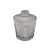 Frasco para Perfumaria de Vidro Redondo - Difusor Transparente - 200ml - 1 unidade - Rizzo - Imagem 1