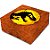Caixa 4 Doces Quadrada - Jurassic World - 1 unidade - Festcolor - Rizzo - Imagem 1