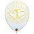 Balão de Festa Látex Liso - Corações Entrelaçados - 11" 27cm - 1 unidade - Qualatex Outlet - Rizzo - Imagem 1