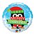 Balão de Festa Microfoil 18" 45cm - Redondo Merry Christmas Pinguim - 1 unidade - Qualatex Outlet - Rizzo - Imagem 1