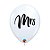 Balão de Festa Látex Liso Decorado - Mrs. - 11" 27cm - 6 unidades - Qualatex Outlet - Rizzo - Imagem 1