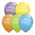 Balão de Festa Látex Liso Decorado - Hip Hip Hooray Pastel Brilhante Sortido - 11" 27cm - 50 unidades - Qualatex Outlet - Imagem 1