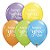 Balão de Festa Látex Liso Decorado - Happy You Day Pastel Sortido - 11" 27cm - 50 unidades - Qualatex Outlet - Rizzo - Imagem 1