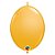 Balão de Festa Látex Liso Q-Link - Amarelo Ouro - 12" 30cm - 50 unidades - Qualatex Outlet - Rizzo - Imagem 1