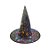 Chapéu de Bruxa Preto - Bruxa Colorida - Halloween - 1 unidade - Rizzo - Imagem 2