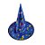 Chapéu de Bruxa Azul Escuro - Bruxa Colorida - Halloween - 1 unidade - Rizzo - Imagem 1