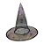 Chapéu de Bruxa Transparente Preto - Aranha Colorida - Halloween - 1 unidade - Rizzo - Imagem 1