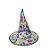 Chapéu de Bruxa Transparente Preto - Bruxa Colorida - Halloween - 1 unidade - Rizzo - Imagem 1