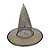 Chapéu de Bruxa Transparente Preto - Aranha Dourada - Halloween - 1 unidade - Rizzo - Imagem 1