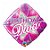 Balão de Festa Microfoil 18" 45cm - Diamante Birthday Diva  - 1 unidade - Qualatex Outlet - Rizzo - Imagem 1