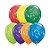 Balão de Festa Látex Liso Decorado - Esferas de Esporte Sortido I - 11" 27cm - 50 unidades - Qualatex Outlet - Rizzo - Imagem 1