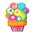 Balão de Festa Microfoil 34" 86cm - Buquê Círculos Florais - 1 unidade - Qualatex Outlet - Rizzo - Imagem 1