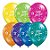 Balão de Festa Látex Liso Decorado - New Year Sortido - 11" 27cm - 50 unidades - Qualatex Outlet - Rizzo - Imagem 1