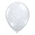 Balão de Festa Látex Liso Decorado - Estrela Transparente - 16" 40cm - 50 unidades - Qualatex Outlet - Rizzo - Imagem 1