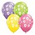 Balão de Festa Látex Liso Decorado - Flores Sortidos - 11" 27cm - 50 unidades - Qualatex Outlet - Rizzo - Imagem 1