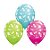 Balão de Festa Látex Liso Decorado - Doces Sortidos - 11" 27cm - 50 unidades - Qualatex Outlet - Rizzo - Imagem 1