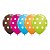 Balão de Festa Látex Liso Decorado - Pontos Polka Sortidos I - 16" 40cm - 50 unidades - Qualatex Outlet - Rizzo - Imagem 1