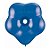 Balão de Festa Látex Blossom - Azul Escuro - 6" 15cm - 50 unidades - Qualatex Outlet - Rizzo - Imagem 1