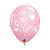 Balão de Festa Látex Liso Decorado - Yes! I'm a Girl - 11" 27cm - 50 unidades - Qualatex Outlet - Rizzo - Imagem 1