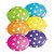 Balão de Festa Látex Liso Q-Link - Estrelas Sortidos - 12" 30cm - 50 unidades - Qualatex Outlet - Rizzo - Imagem 1