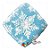 Balão de Festa Microfoil 18" 45cm - Diamante Floco de Neve Azul - 1 unidade - Qualatex Outlet - Rizzo - Imagem 1