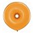 Balão de Festa Látex Donut - Tanjerina - 16" 40cm - 25 unidades - Qualatex Outlet - Rizzo - Imagem 1