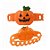 Pulseira de Abóbora com led de Halloween - 1 unidade - Rizzo - Imagem 1