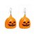Brincos de Abóbora com Led Halloween - 1 unidade - Rizzo - Imagem 1