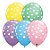 Balão de Festa Látex Liso Decorado - Corações Pastel Sortidos - 11" 27cm - 50 unidades - Qualatex Outlet - Rizzo - Imagem 1