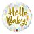 Balão de Festa Microfoil 18" 45cm - Redondo Hello Baby! - 1 unidade - Qualatex Outlet - Rizzo - Imagem 1