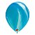 Balão de Festa Látex Liso Decorado - Arco-Íris Azul Superagate - 11" 27cm - 25 unidades - Qualatex Outlet - Rizzo - Imagem 1