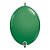 Balão de Festa Látex Liso Decorado Q-Link - Verde - 6" 15cm - 50 unidades - Qualatex Outlet - Rizzo - Imagem 1