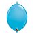 Balão de Festa Látex Liso Q-Link - Azul Casca de Ovo - 12" 30cm - 50 unidades - Qualatex Outlet - Rizzo - Imagem 1