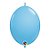 Balão de Festa Látex Liso Q-Link - Azul Claro - 12" 30cm - 50 unidades - Qualatex Outlet - Rizzo - Imagem 1