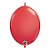 Balão de Festa Látex Liso Q-Link - Vermelho - 12" 30cm - 50 unidades - Qualatex Outlet - Rizzo - Imagem 1