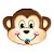 Balão de Festa Microfoil 14" 35cm - Macaco Sapeca - 1 unidade - Qualatex Outlet - Rizzo - Imagem 1