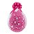 Balão de Festa Látex Liso Decorado - Flores Transparente - 18" 46cm - 25 unidades - Qualatex Outlet - Rizzo - Imagem 1