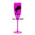 Taça Pink Fashionista Mod.2 Personalizável c/ Nome  - 1 unidade - Rizzo - Imagem 1