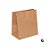 Saco de Papel G 34x31x19cm - Kraft - 50 unidades - Cromus - Rizzo - Imagem 1