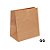 Saco de Papel GG 41x35x21cm - Kraft - 50 unidades - Cromus - Rizzo - Imagem 1