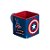 Caneca de Cerâmica Quadrada Captain America Marvel Comics - 300ml - 1 unidade - Zona Criativa - Rizzo - Imagem 2