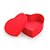 Caixa Papel Rígido Coração Vermelho - 1 unidade - Cromus - Rizzo - Imagem 1