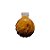 Frasco para Perfumaria de Vidro Redondo - Aspiral Marrom - 120ml - 1 unidade - Rizzo - Imagem 1
