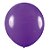 Balão de Festa Redondo Profissional Látex Liso 24'' 60cm - Roxo - 3 unidades - Art Latex - Rizzo - Imagem 2